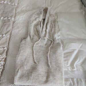 NWT talbots hooded sweater long sleeve size p